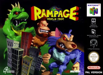 Rampage - World Tour (Europe) box cover front